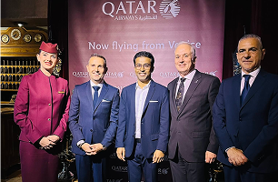 Qatar Airways new route launch event
